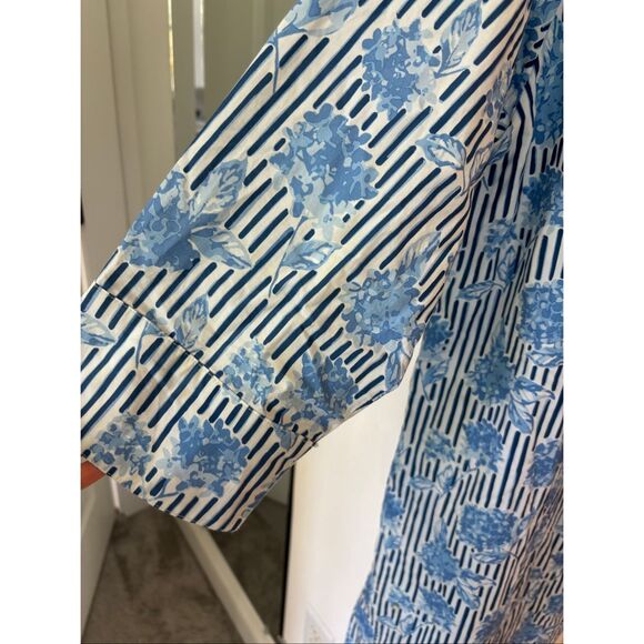 NEW w partial tag Holly Shae Arden shirtdress, $218 Xs/Med E18 - Picture 3 of 7